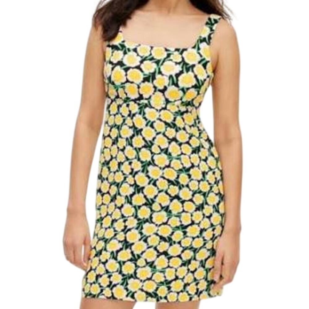 Diane von Furstenberg for Target Yellow Poppy Floral Dress M